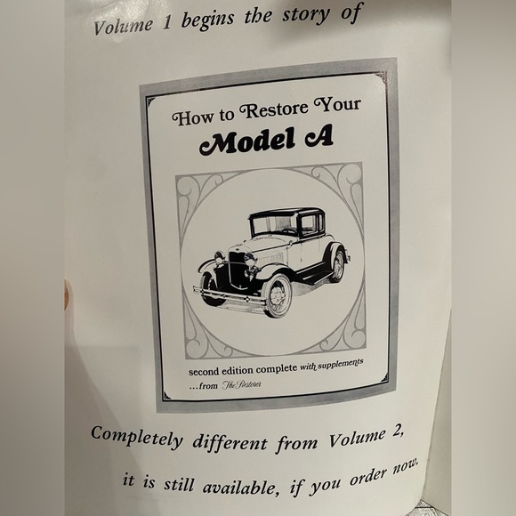 Ford Model A repair book - Picture 5 of 6
